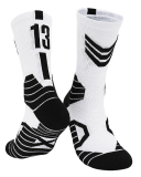 Men's Basketball Socks Professional Actual Combat Sports Socks Thick Anti -Slip Towel Socks