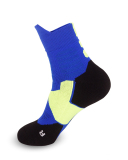 Men's Professional Running Basketball Middle Socks