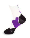 Men's Professional Running Basketball Middle Socks