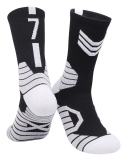 Men's Basketball Socks Professional Actual Combat Sports Socks Thick Anti -Slip Towel Socks