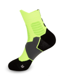 Men's Professional Running Basketball Middle Socks
