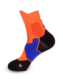 Men's Professional Running Basketball Middle Socks