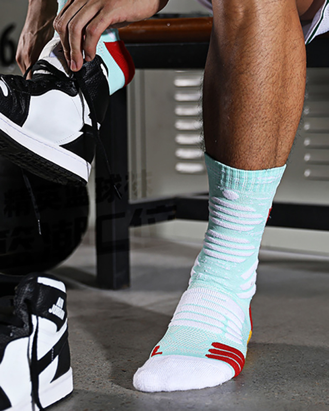 Men's Basketball Socks Professional Sports Thick Anti -Slip Towel Socks