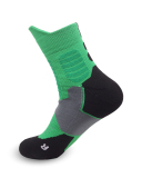 Men's Professional Running Basketball Middle Socks