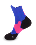 Men's Professional Running Basketball Middle Socks