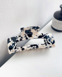 Leopard Printed Hair Clip Large Acetate Hair Claw Clips Barrettes Carb Hairpin