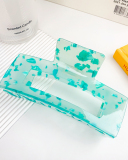 13cm Retro Pretty Large Rectangle Shape Claw Hair Clip