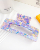 13cm Retro Pretty Large Rectangle Shape Claw Hair Clip