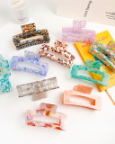 13cm Retro Pretty Large Rectangle Shape Claw Hair Clip