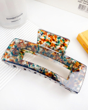 13cm Retro Pretty Large Rectangle Shape Claw Hair Clip