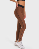 Sports Fitness Running Slim High Rise Tight Black Brown White Gray 4-12