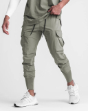 Men's Training Sports Casual Drawstring Running Pants S-2XL