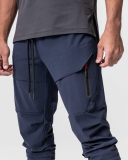 Mens Sports Fitness Training Legging Black White Navy Blue Deep Gray S-2XL