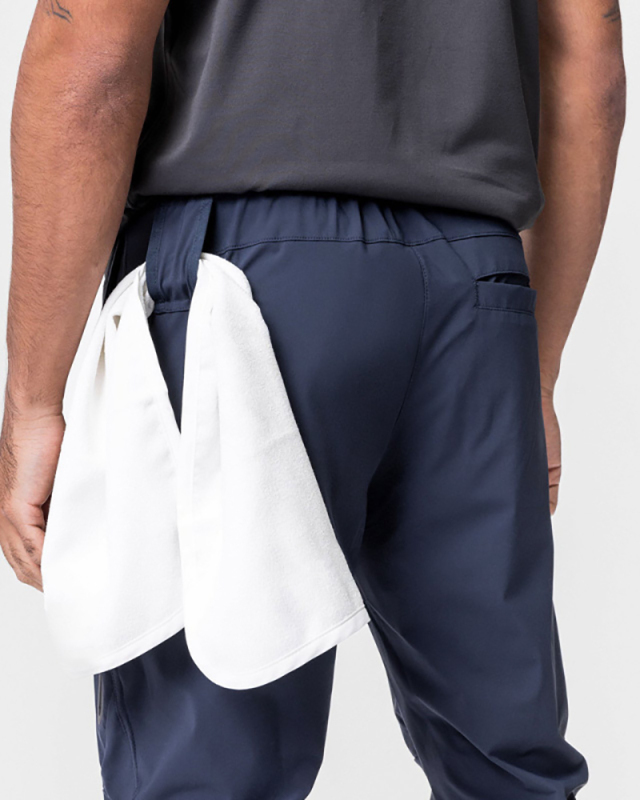 Mens Sports Fitness Training Legging Black White Navy Blue Deep Gray S-2XL