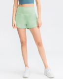 Spring Summer Pocket Yoga Cool Feeling Running Sports Shorts (19 Colors) S-2XL