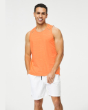Men's Loose Crew Neck Mesh Breathable Sports Vest M-3XL