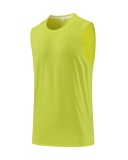 Summer Breathable Outside Running Training Vest White Blue Orange Black Fluorescent Green M-3XL