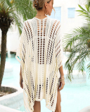 Crochet Knitting Patterns Classy Swimsuit Cover Ups White Sky Blue Black Apricot Pink Green One Size