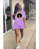 Causal Wear Women Summer Two Piece Short Set S-5XL