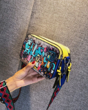 Graffiti Printed Women Fashion Small Purse Bag