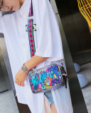 Graffiti Printed Women Fashion Small Purse Bag