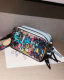 Graffiti Printed Women Fashion Small Purse Bag