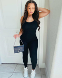 Sleeveless Women Summer Halter Jumpsuit S-L