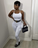 Sleeveless Women Summer Halter Jumpsuit S-L