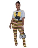 Women Colorful Stack Leggings S-XXL