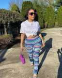Women Colorful Stack Leggings S-XXL