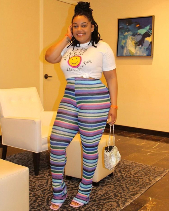 Women Colorful Stack Leggings S-XXL