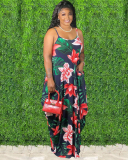 Women Oversize Colorful Sleeveless Plus Size Dresses L-5XL
