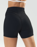 Women High Waist Solid Color Sports Shorts S-XL