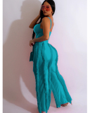New Arrival Wholesale Ladies Two Piece Pant Set