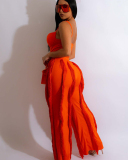 New Arrival Wholesale Ladies Two Piece Pant Set