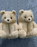 New Color Colorful Teddy Bear Slippers