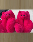 New Color Colorful Teddy Bear Slippers