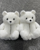 New Color Colorful Teddy Bear Slippers