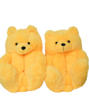 New Color Colorful Teddy Bear Slippers