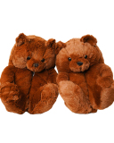 New Color Colorful Teddy Bear Slippers