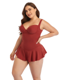 Women Hot Sale One Piece Plus Size Swimwear L-4XL