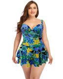 Women Hot Sale One Piece Plus Size Swimwear L-4XL