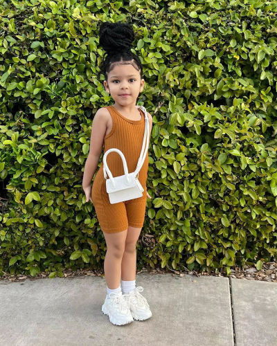 Sleeveless Cute Kids Girl Romper