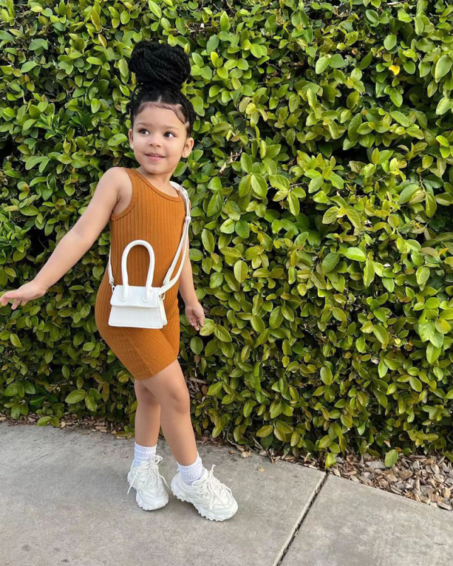 Sleeveless Cute Kids Girl Romper