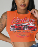 Sleeveless Women Cute Tops S-XL