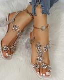 Mid Heel Ladies Summer Sandals