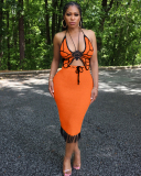Knitted Women Cute Sexy Two Piece Skirt Dress S-XL
