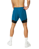 Hot Sale Quick Dry Fitness Running Sports Training Men's Lined Shorts Plus Size S-4XL