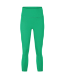 Women High Waist Solid Color 7 Point Leggings 4-12