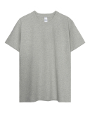 300g Pure Cotton Fabric Solid Color Round Neck Bottoming Bucket Knit Short-sleeved T-shirt